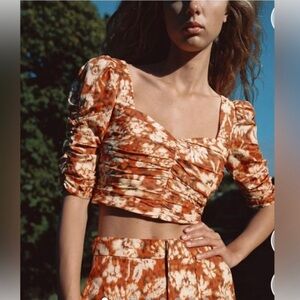 Zara Crop Blouse